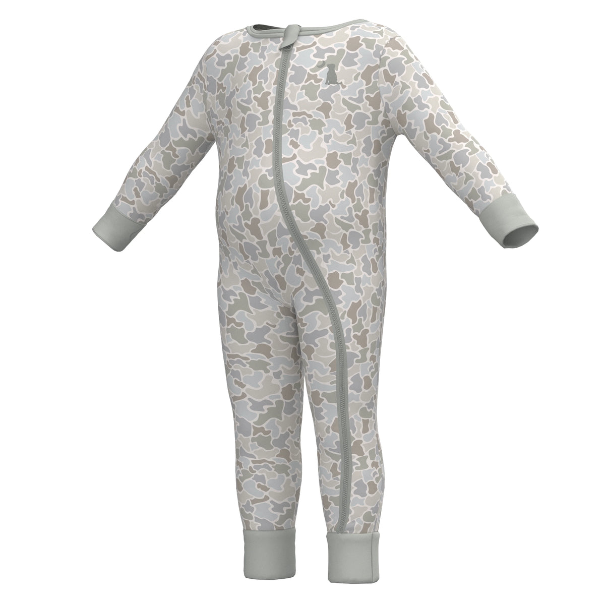 Local boy Baby Bodysuit - FOREST CAMO SALTWATER