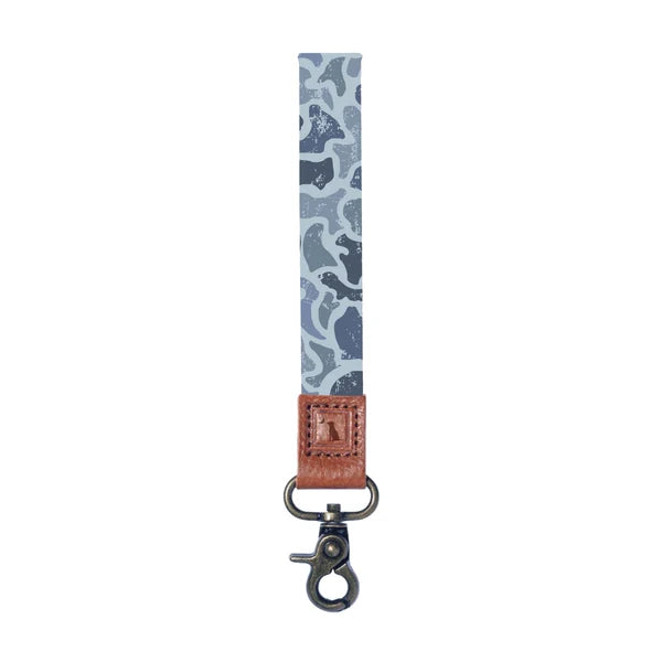 Local boy Distressed Localflage Cobalt Wrist Lanyard