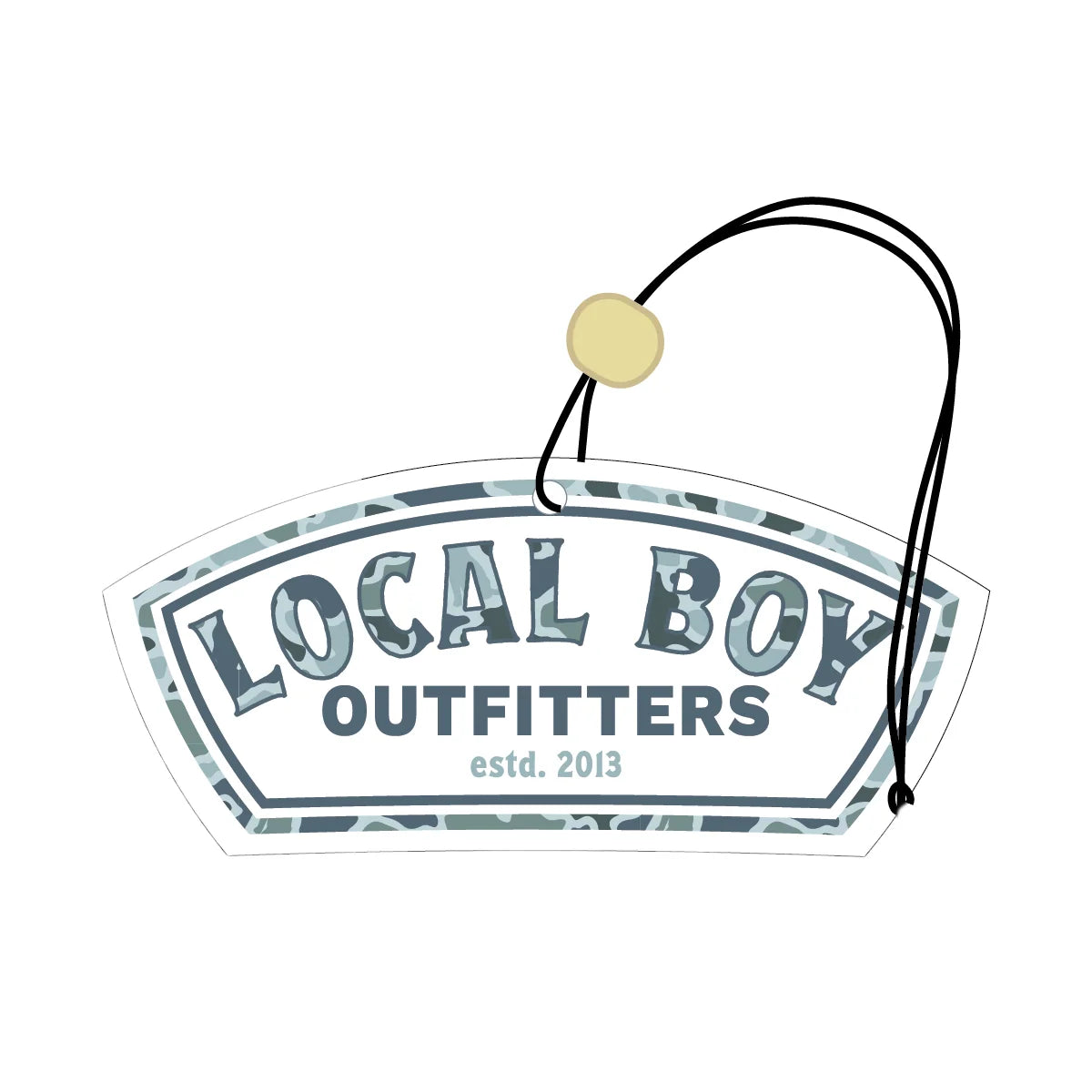 Local boy Localflage Lagoon Label Air Freshener
