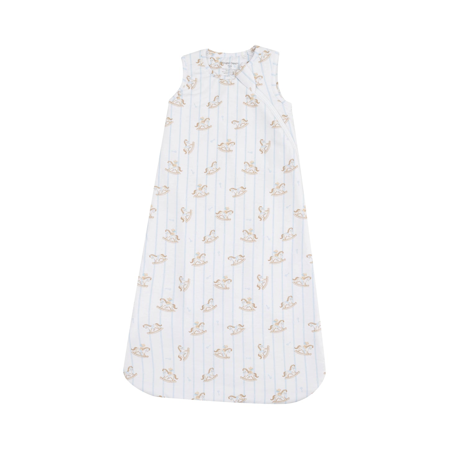 Sleep Bag - Vintage Rocking Horse Blue angel dear