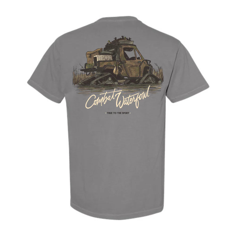 Combat waterfowl Side by Side Tee