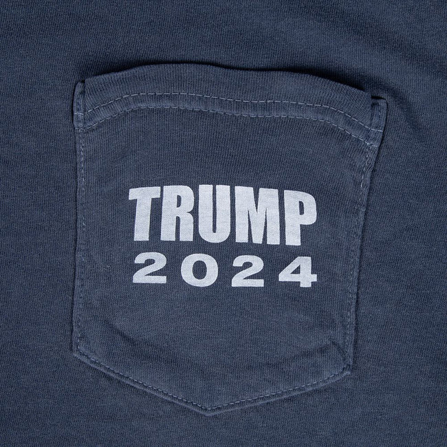 Old Row TRUMP 2024 WHITE HOUSE POCKET TEE