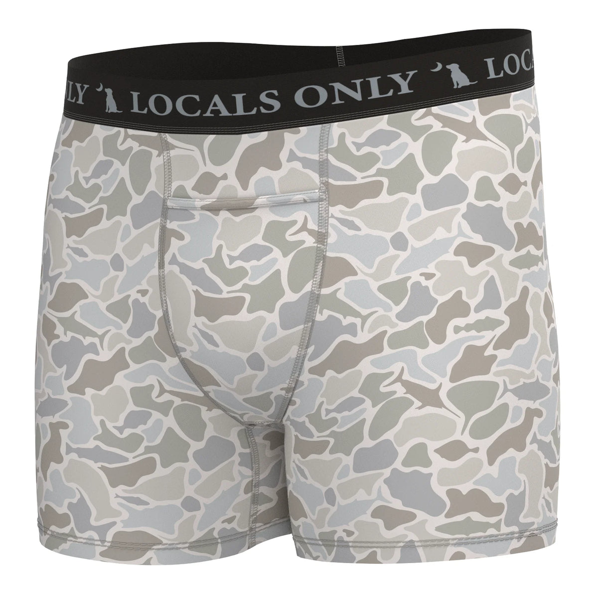 Local Boy Boxer Briefs - SALTWATER CAMO