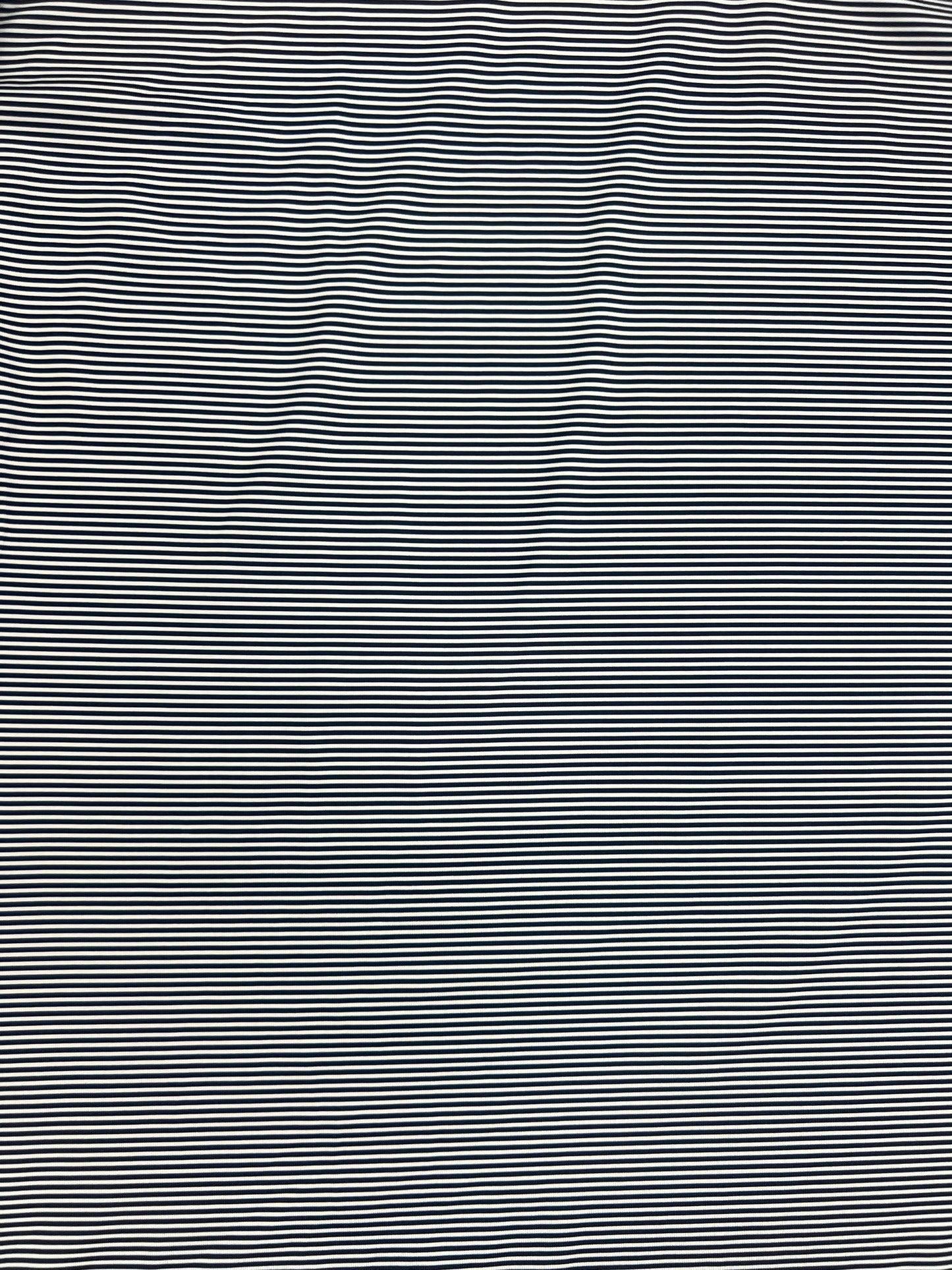 Old row navy and white striped polo