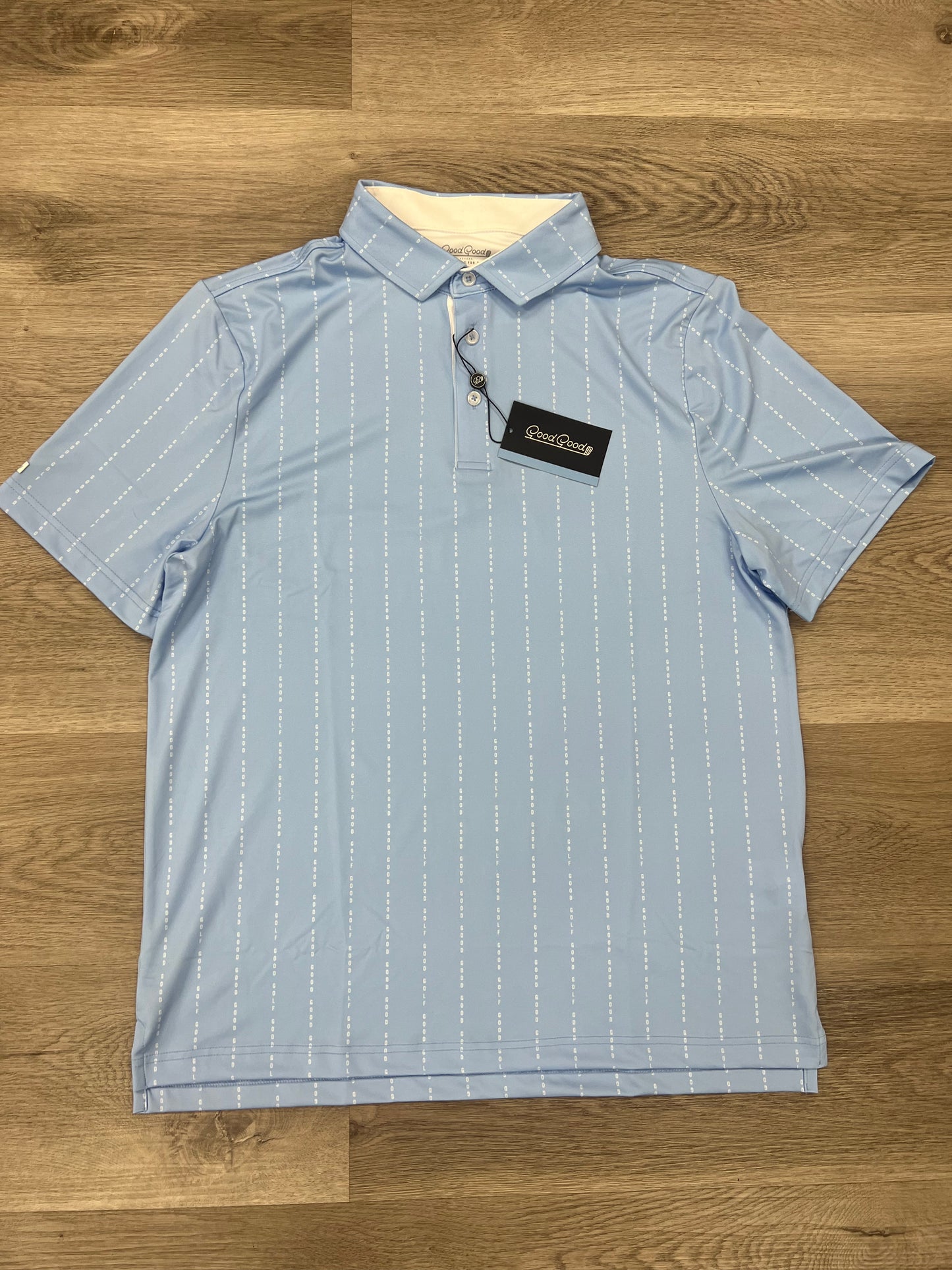 Good good good lined up polo