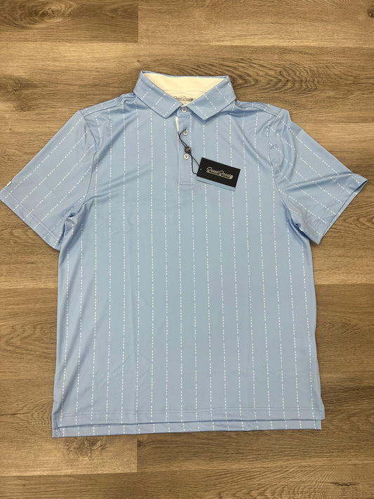 Good good good lined up polo