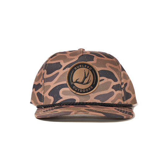 Burlebo Cap - Antler Patch - Gauge Camo