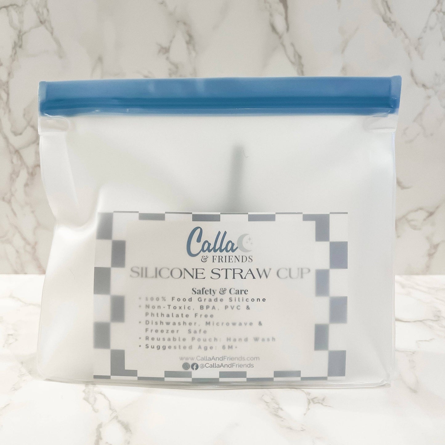 Silicone Transitional Straw Cup: Petal Pink