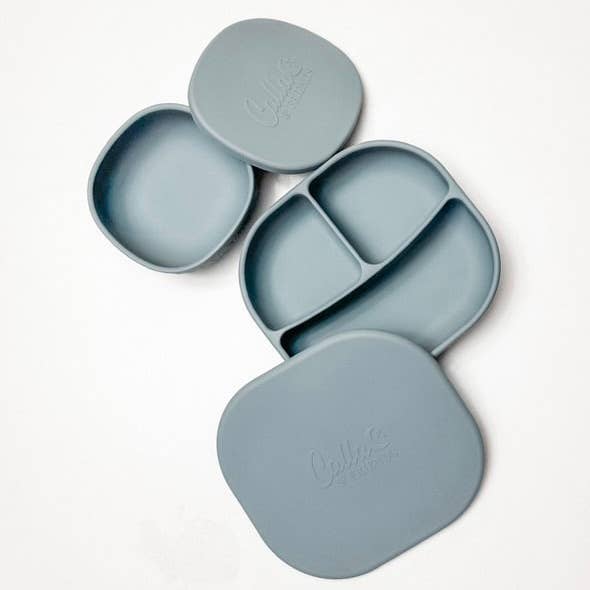 The Isla Plate: Powder Blue