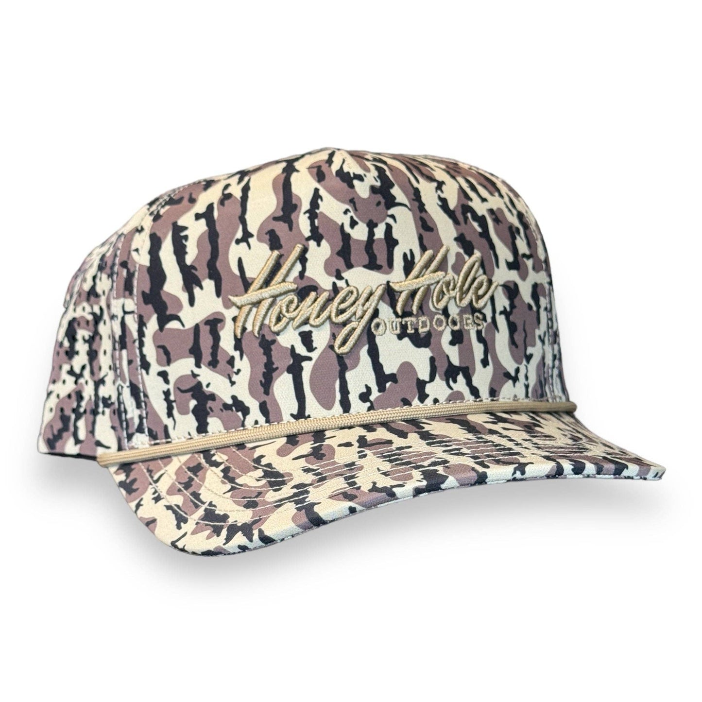 Honey Hole Performance Rope Hat - Heritage - Duck Blind Camo