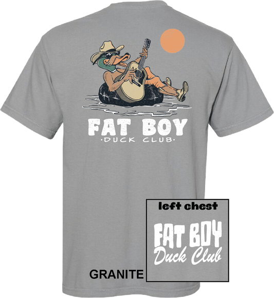 FAT boy duck club Granite tee