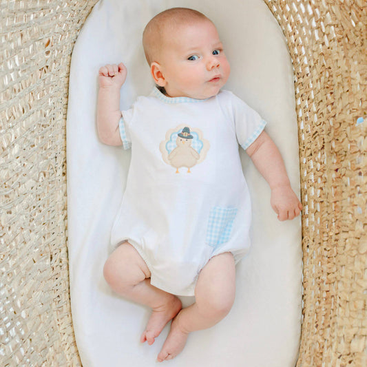 Pilgrim Pals Applique Short Sleeve Bubble