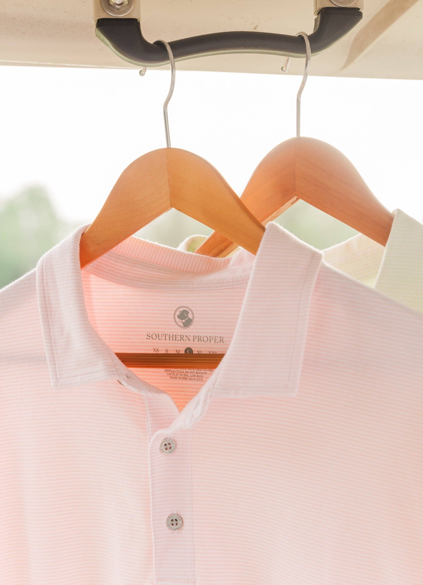 Tensaw Stripe Polo: Shell : Southern Proper