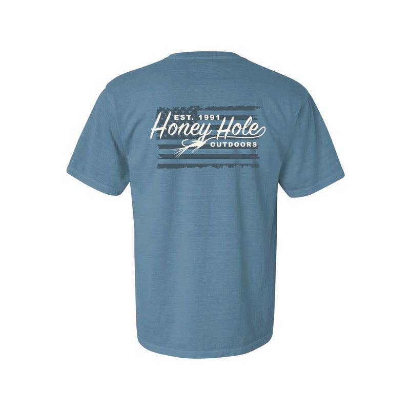 Honey Hole Short Sleeve - Fly Flag